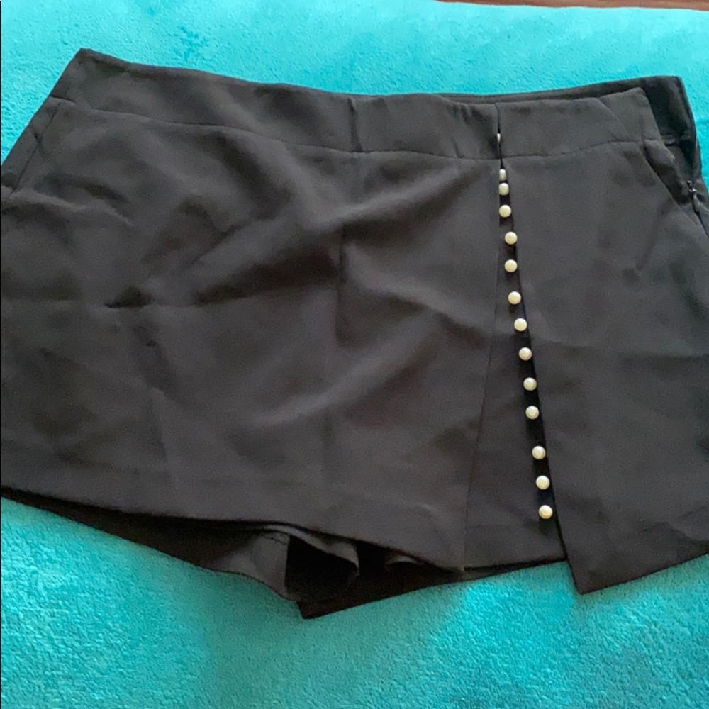 Black Zara SKORT